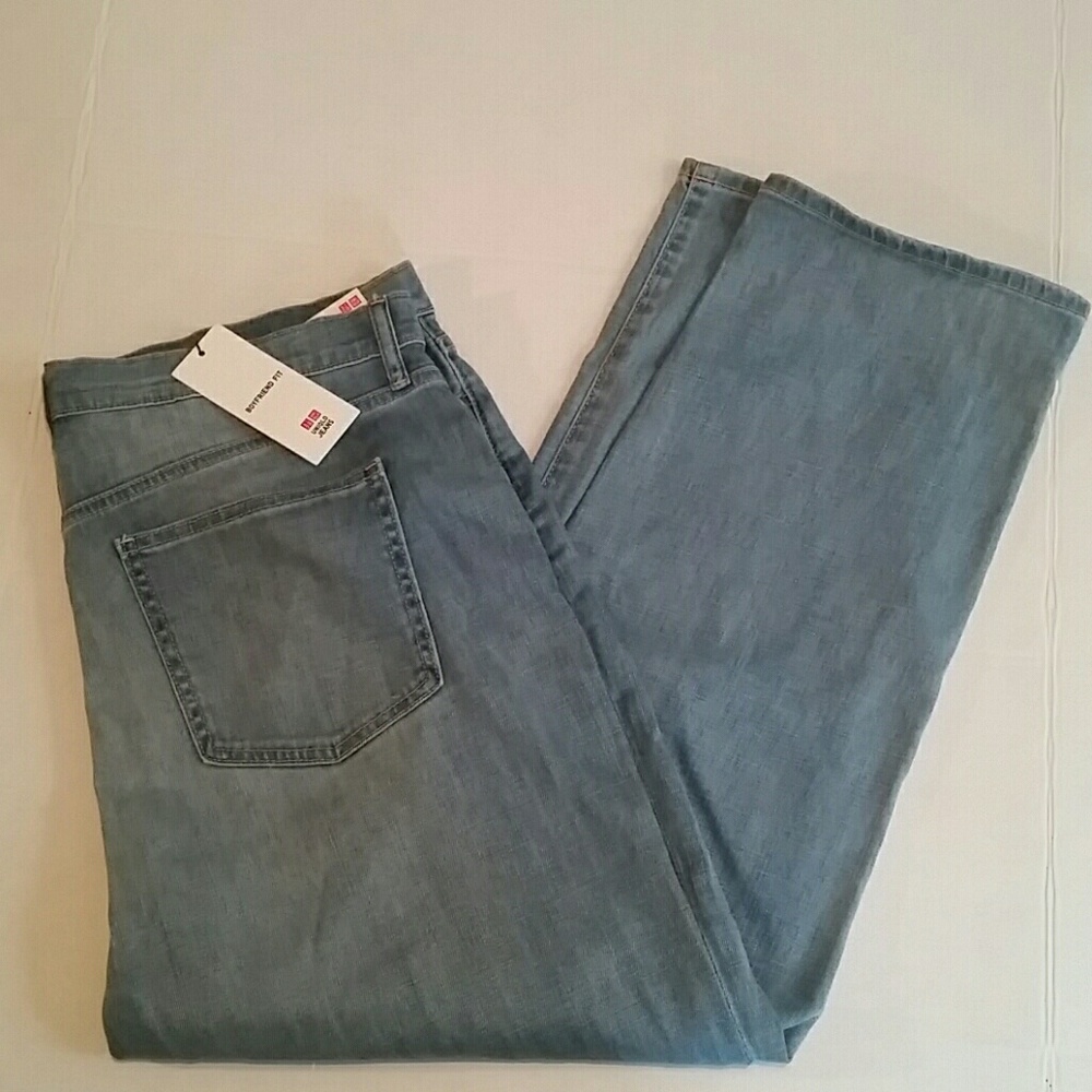 UNIQLO Boyfriend Fit Women's Jeans Size 34x28